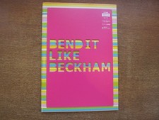1808Cs Movie Pamphlet In Love With Beckham Parminder Nagra/Gurinder Chadha