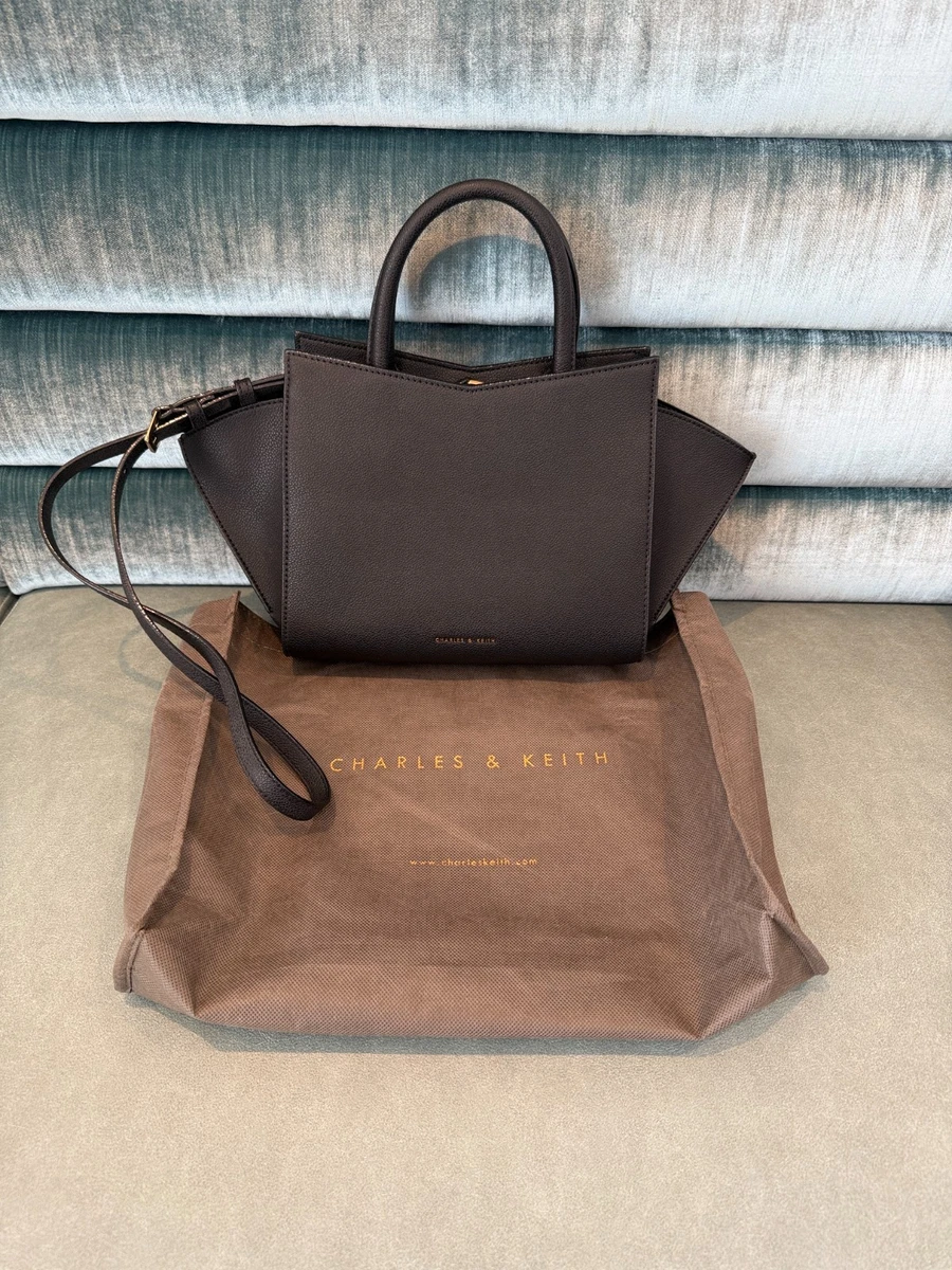 CHARLES & KEITH Black Bags & Handbags for Women for sale - eBay