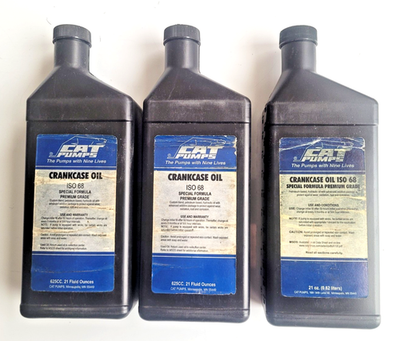 #ad Cat Pumps Pressure Washer Pump Oil 21 Oz. 3 Bottle Set $34.50