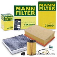 Mann Inspektionspaket FÜR Audi A3 Seat Skoda VW Golf 7 Tiguan Touran 1.6 2.0 TDI