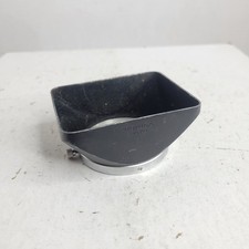 Konica Slip-On Rectangular Metal Lens Hood, for 55mm Filter Thread, 35mm Lenses