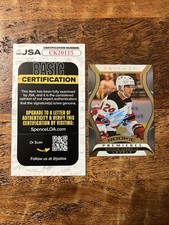 Seamus Casey IP Signed Upper Deck Trilogy RC Card JSA Coa Devils Autographed