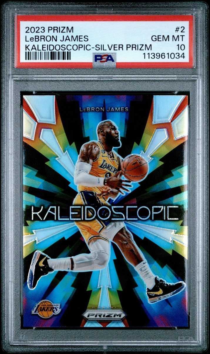 2023-24 Panini Prizm - Kaleidoscopic LeBron James #2 Silver