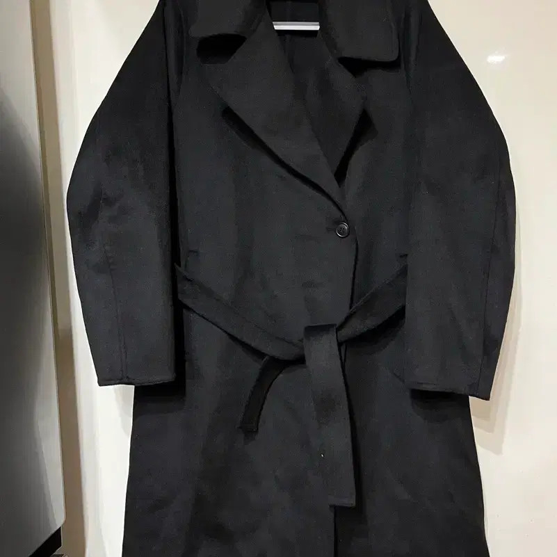 Uniqlo Wool Blend Long Coat, Men's, Size M, Lightly Used