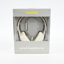 Heyday Wired Headphones - Ivory Audio Headset - Open Box