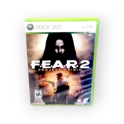 F.E.A.R. 2: Project Origin (Microsoft Xbox 360, 2009) Complete w/Manual! Tested!