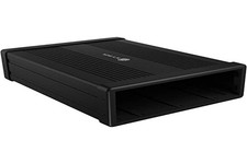 ICY BOX 5.25 Inch Aluminium External Enclosure USB 3.0 for SATA Drives, Black (I