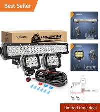 Super Bright 20inch Led Light Bar With 18w Pods For High Visibility Off-roading Super Bright 20inch Led Light Bar With 18w Pods For High Visibility Off-roading