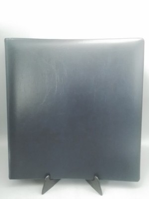 Kabe Briefmarken Album Blau,Ringbinder,mit Einsteckblättern 20 Blatt/40 Seiten