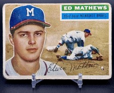 Eddie Mathews Cards and Autographed Memorabilia Guide 11