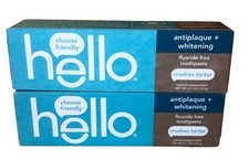 Hello Antiplaque Whitening Toothpaste - 4.7 oz. 2 Pack . Exp.01/2027
