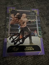 WWE Panini Three Count Baron Corbin 2/25 COA SIGNED AUTOGRAPH AUTO !