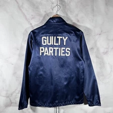 Wacko Maria Coach Jacket Blue Guilty Parties Outrageous Inc. Paradise Tokyo Sz M