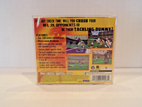 NFL 2K (Sega Dreamcast, 1999) Complete With Manual 'Tested'