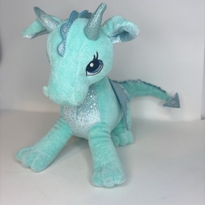 Aurora Sparkle Tales 13'' Willow the Dragon Blue Plush Stuffed Animal Toy