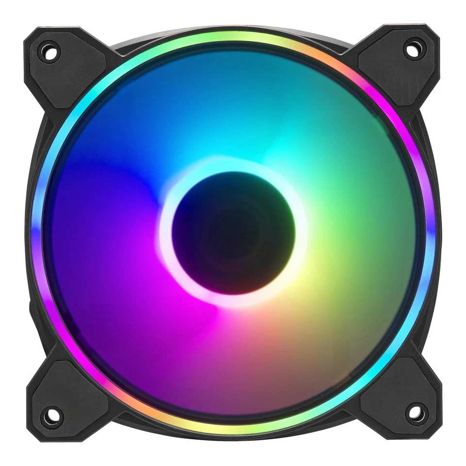 Cooler Master MasterFan MF120 Halo&178; 3in1 - 3 Pack Black 120mm - Image 3 of 4