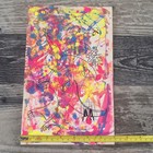Vintage 1970 Abstract Psychedelic Geometric Painting Neon Pop Art Space Age . — photo 4