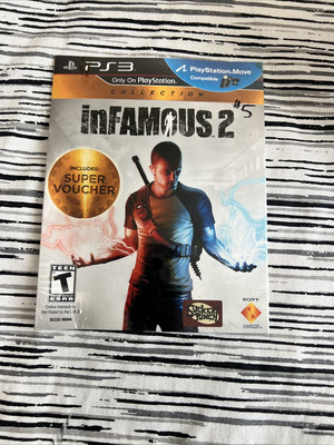 inFamous 2 Sony Playstation 3 PS3. Promo Add On Game No Case, Sleeve