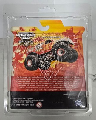 SPIN MASTER MONSTER JAM - WORLD FINALS XXI ORLANDO 2020 1of 5000