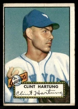 1952 Topps #141 Clint Hartung Low Grade