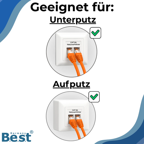 CAT.7 Verlegekabel 1000MHz Gigabit Netzwerkkabel S/FTP LAN Datenkabel LSZH KAT.7 - Afbeelding 34 van 62
