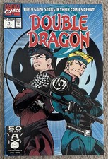 Double Dragon #1 (1991 Marvel Comics) Based on Video Game, FN/VF