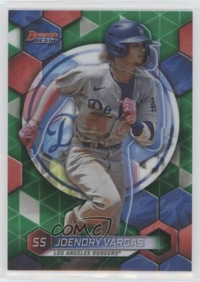 2023 Bowman's Best Top Prospects Green Refractor 7/99 Joendry Vargas #TP-11 08h7