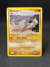 Geodude 84/123 Common Mysterious Treasures Pokemon Moderately Played on eBay