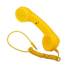 Retro Telephone, Universal Phone Handset Radiation-Proof Receivers Classic Mo...
