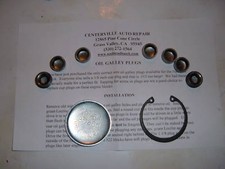 Buick Nailhead Oil Galley Kit 364 401-425 1957-1966 They Are A Special Size Buick Nailhead Oil Galley Kit 364 401-425 1957-1966 They Are A Special Size