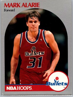 Mark Alarie 1990-91 Hoops BASKETBALL #295 Washington Bullets | eBay