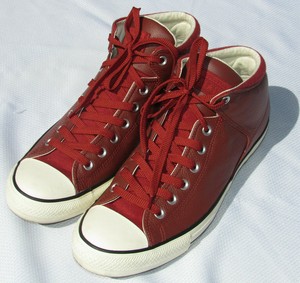 bota all star vermelha