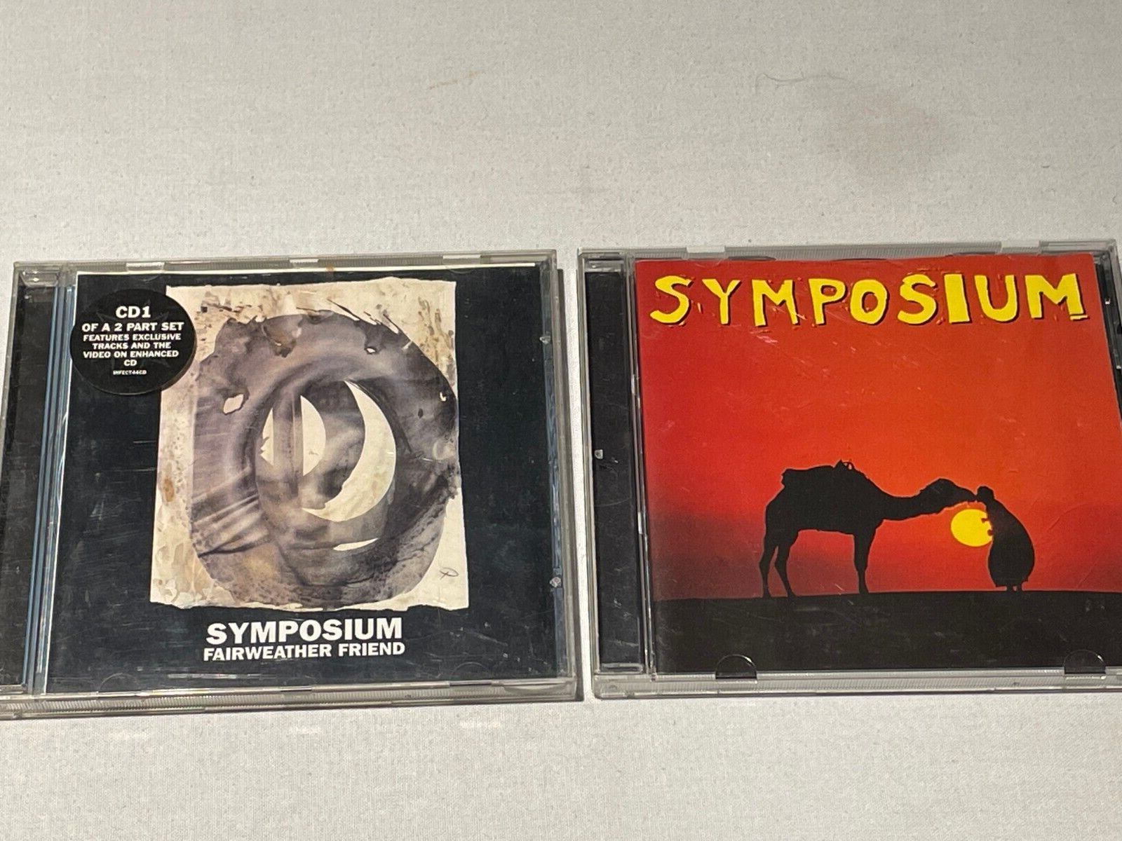 Symposium - Quantity 2 CD Albums - Fairweather Friend & Farewell To Twilight