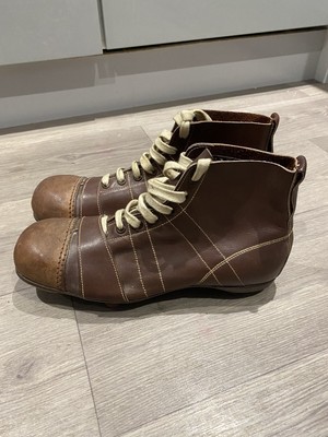 antique football boots