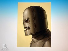 Mondo Iron Man Mark I Mike Mitchell Stampa Ritratto Marvel Comics Giclée Proof
