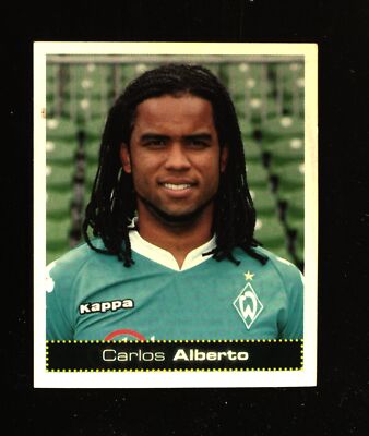 Bundeslig Football (2007/08) No.104 Carlos Alberto Werder Bremen Ed.Panini New  