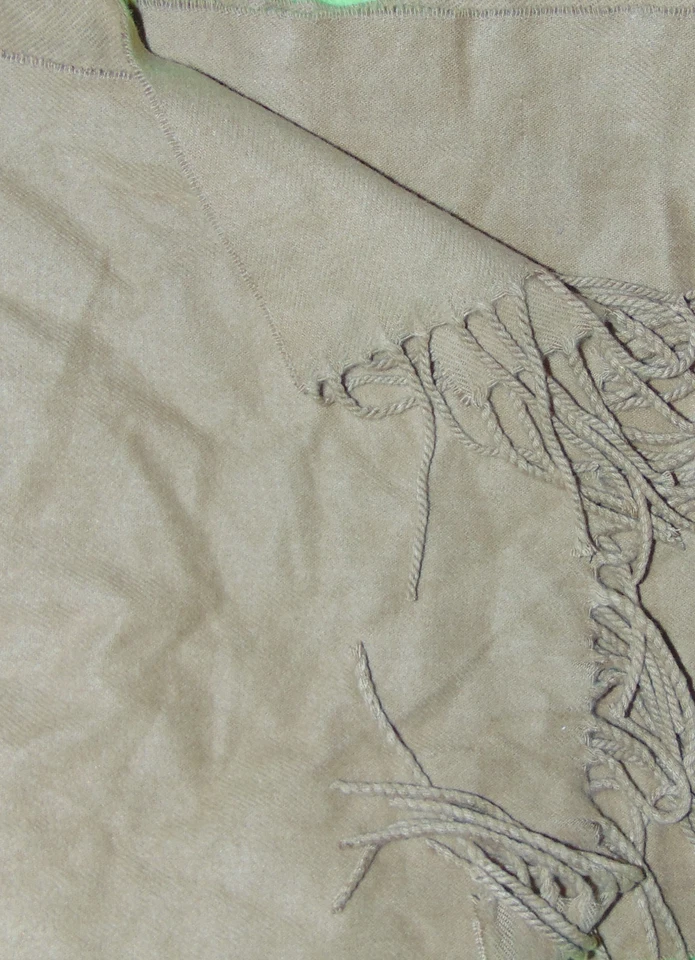 Bundle Of Two Croft And Barrow And Dockers 围巾 灰色格子棕褐色 全新 — 第 3/3 张图片