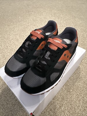 Saucony Originals Shadow Original Schuhe schwarz orange grau UK6