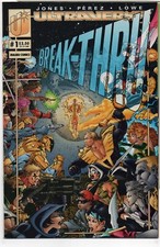 BREAK-THRU #1 – GEORGE PEREZ COVER ART – MALIBU COMICS – 1993 – MANY CHARACTERS