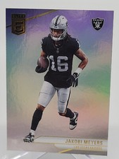 2024 PANINI DONRUSS ELITE JAKOBI MEYERS FOOTBALL CARD RAIDERS NFL score topps