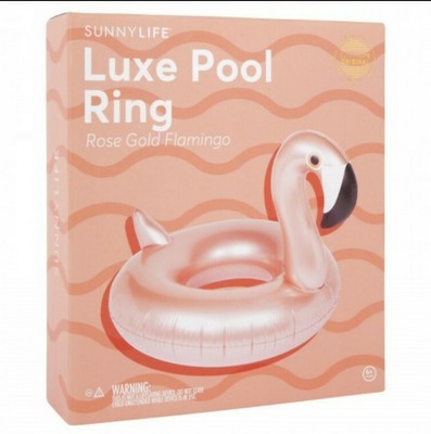 sunnylife rose gold flamingo