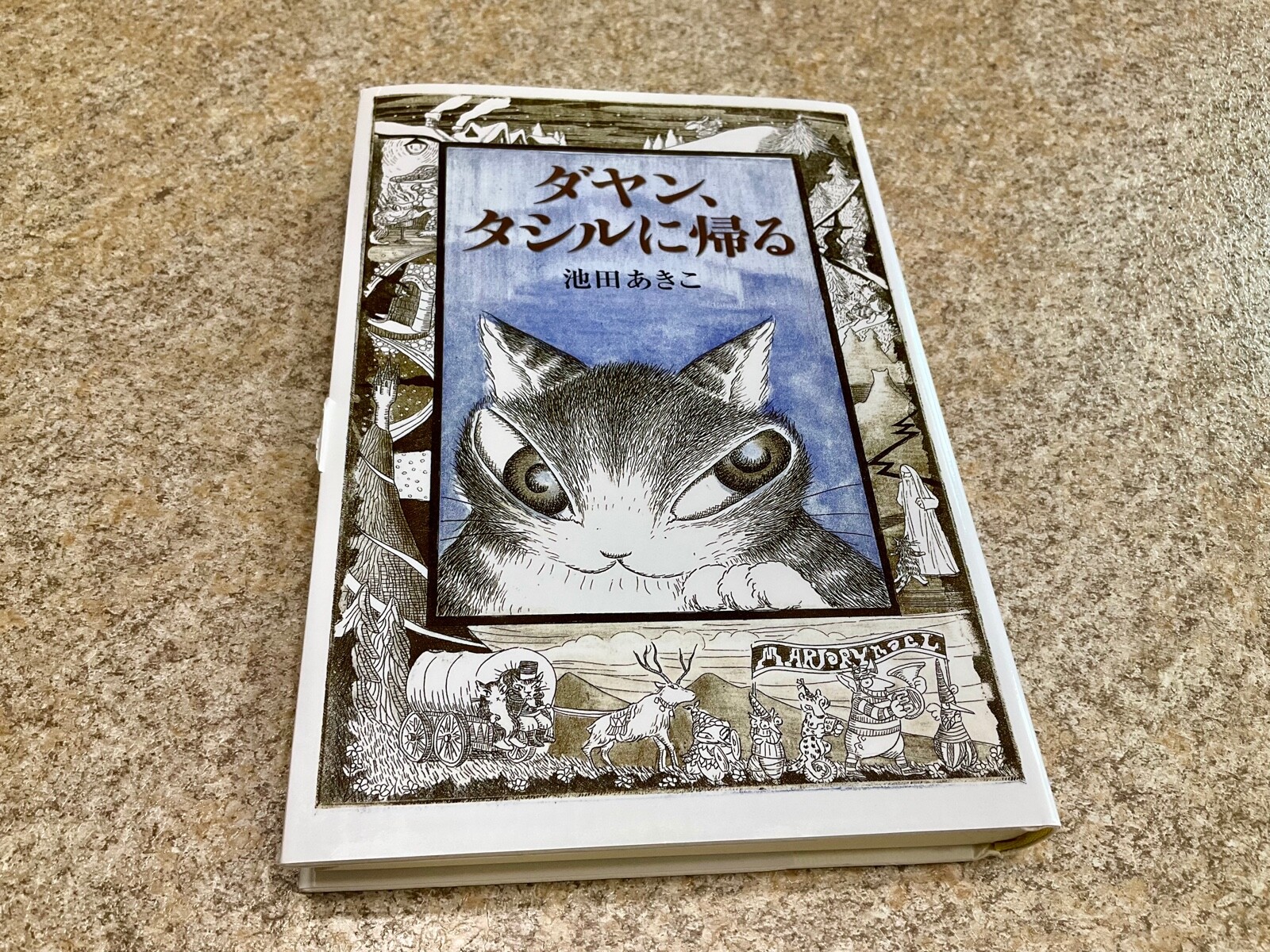 Japanese Novel Book ダヤン タシルに帰る Akiko Ikeda 池田あきこ Wachifield Dayan Japan Ebay