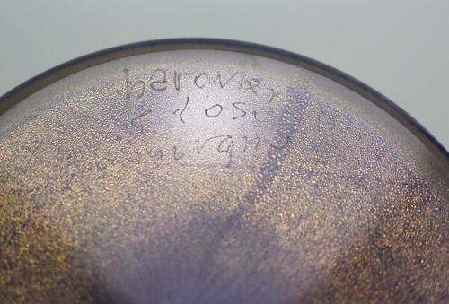 Vintage Barovier & Toso Murano Glass Vase Signed - Picture 10 of 10