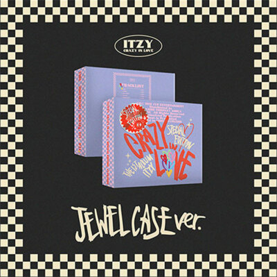 ITZY CRAZY IN LOVE 1st Album SPECIAL EDITION JEWEL CASE Ver CD+
