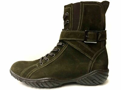 SCARPE STIVALI STIVALETTO DONNA LUMBERJACK 11697 TUNDRA VERDONE