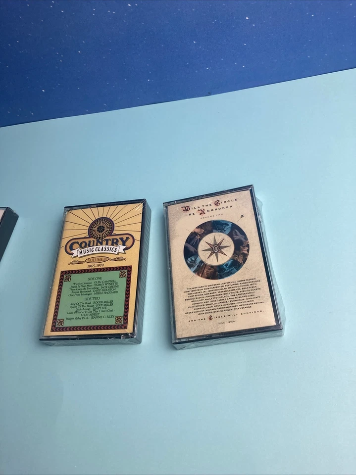Country Music Classics~LOT of 8 Audio Cassette Tapes~All NEW/Sealed!~FREESHIP!!! Foto 4 de 4