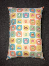 Beautiful Handmade Animal Crossing Accent - Throw Pillow 14” x 10”