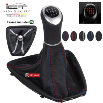 ICT Schaltknauf short shift kurz für BMW E90 E91 E92 E93 LED Leder B111