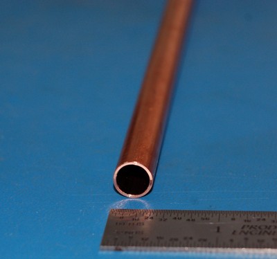 Oxygen Free Copper Tube 375 10mm Od X 032 8mm Wall X 6 Ebay