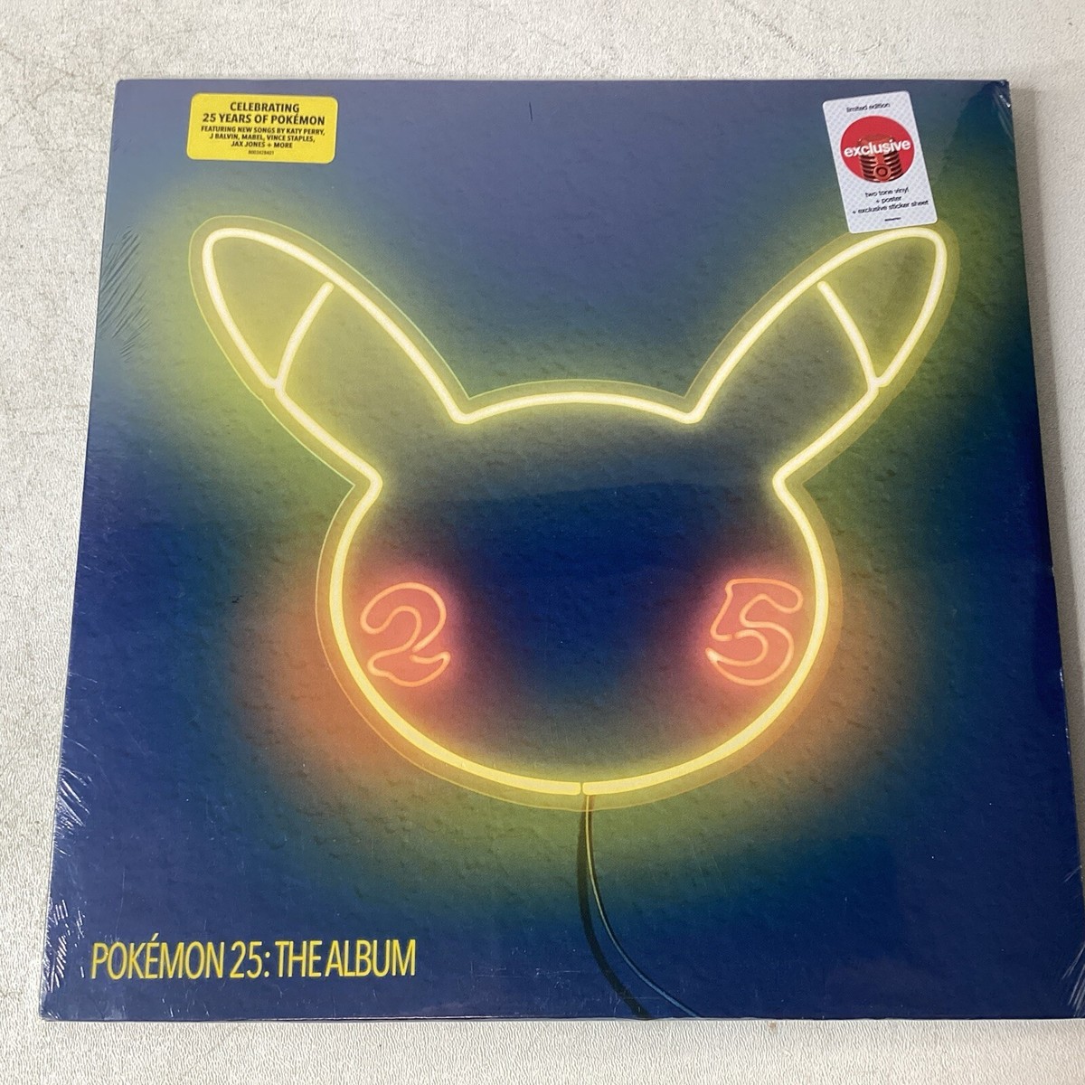 Pokémon 25: The Album by Various (Vinyl, 2022, Capitol Records
